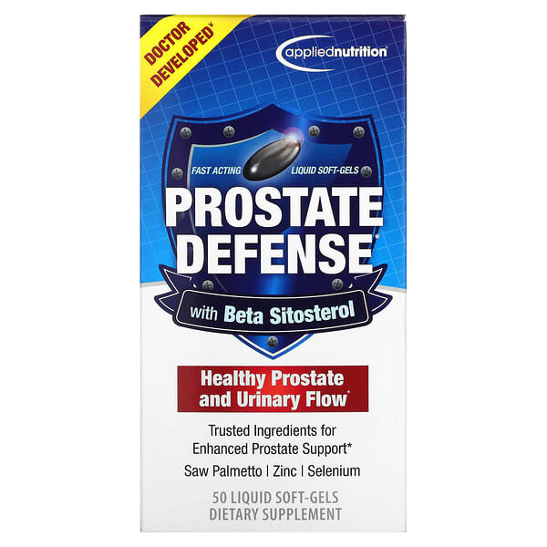 Applied Nutrition, Prostate Defense, 50 Liquid Soft-Gels