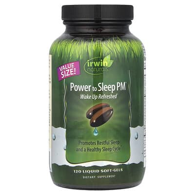 Irwin Naturals, Power to Sleep PM®, 120 Liquid Softgels