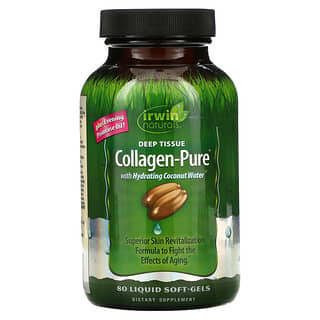 Irwin Naturals, Collagen-Pure, Deep Tissue, 80 гелевых капсул