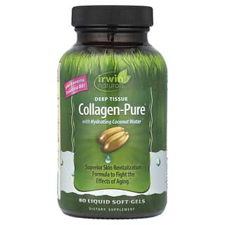 Irwin Naturals‏, Collagen-Pure, רקמות עמוקות, 80 כמוסות ג'ל נוזליות