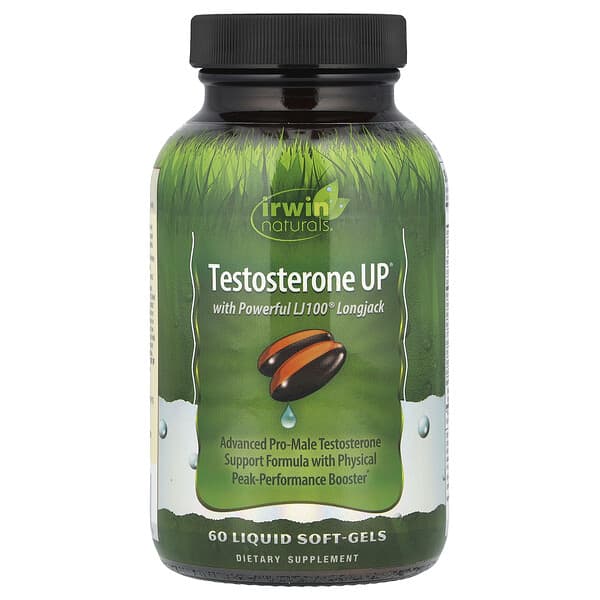 Irwin Naturals, Testosterone UP，60液態軟膠囊