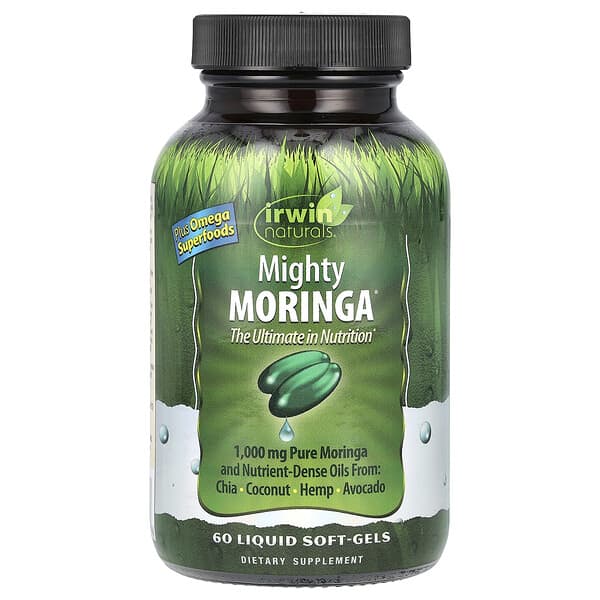 Mighty Moringa®, 60 Liquid Soft-Gels