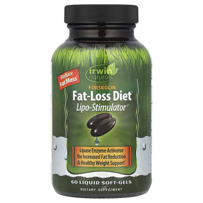 Irwin Naturals, Forskolin, Body Shaping Diet, 60 Liquid Softgels