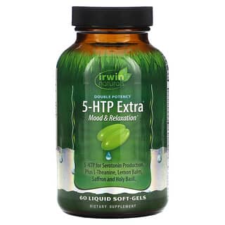 Irwin Naturals, Doble Potencia, 5-HTP Extra, 60 cápsulas líquida blandas