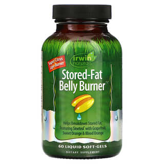 Irwin Naturals, Stored-Fat Belly Burner, 60 capsule molli con contenuto liquido