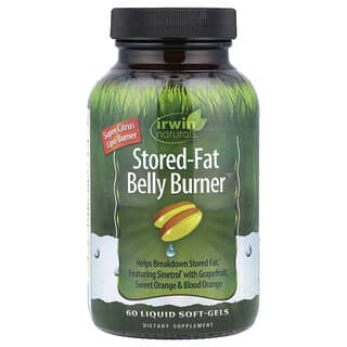 Irwin Naturals, 腹部脂肪燃燒劑，60 粒液體軟凝膠