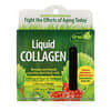 Liquid Collagen, Tropical Strawberry & Kiwi, 10 Liquid-Tubes, 10 ml Each