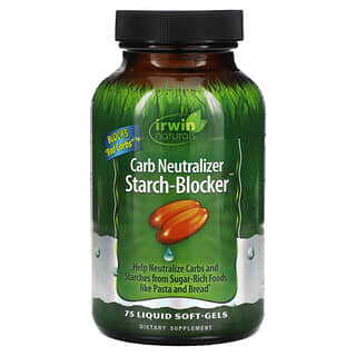 Irwin Naturals, Carb Neutralizer Starch-Blocker, 75 Liquid Soft-Gels