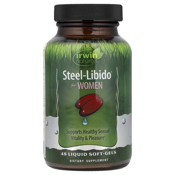 Irwin Naturals, Steel-Libido For Women, 48 Liquid Soft-Gels — product photo 1