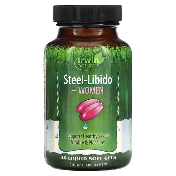 Irwin Naturals, Steel-Libido For Women，48 粒液體軟膠囊