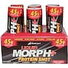 Жидкий Morph + , белка Shot, фруктовый пунш ароматизированное 6 упаковок, 3.1 жидких унции (92 мл) каждый
