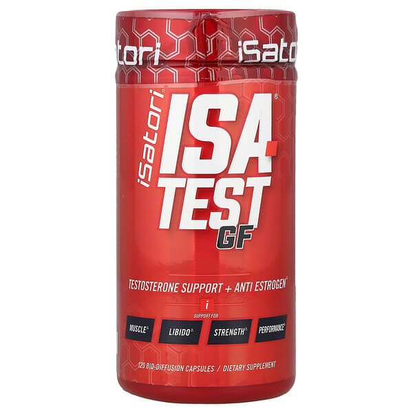Isatori, ISA-Test GF, 120 Bio-Diffusion Capsules