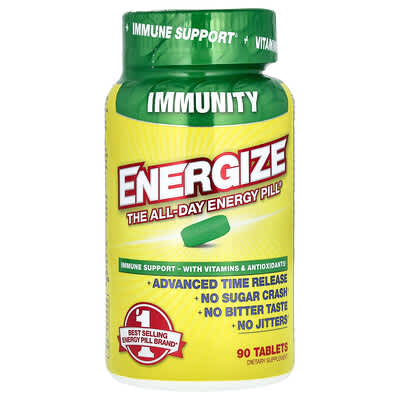 Isatori, Energize, All-Day Energy Pills, 90 Tablets