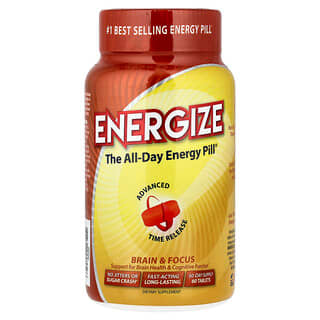 Isatori, Energize, The All-Day Energy Pill , 60 Tablets