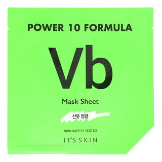 It's Skin, Power 10 Formula, VB Mask Sheet, Sebum Control, 1 Sheet, 25 ml