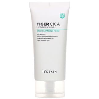 It's Skin‏, Tiger Cica, Mild Cleansing Foam, 120 ml