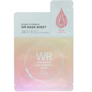 It's Skin, Power 10 Formula, WR Mask Sheet, Anti-Wrinkle, 2 ml + 22 ml (1 Sheet)