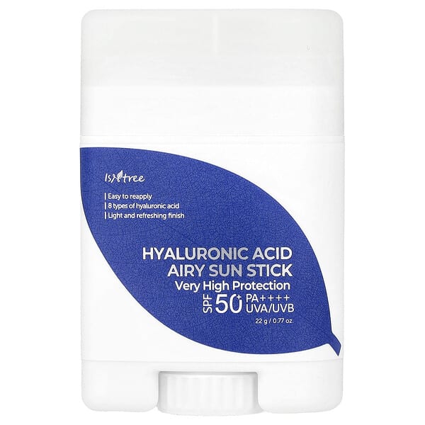 ISNtree, 히알루론산 에어리 선스틱, SPF 50+ PA++++, 22g(0.77oz)