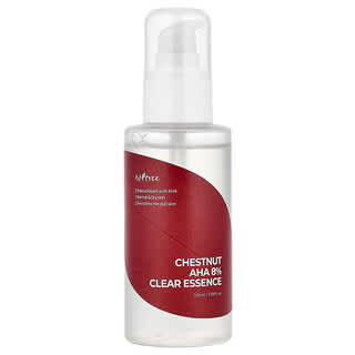 ISNtree, Chestnut AHA 8% Clear Essence, Normal & Dry Skin, 3.38 fl oz (100 ml)