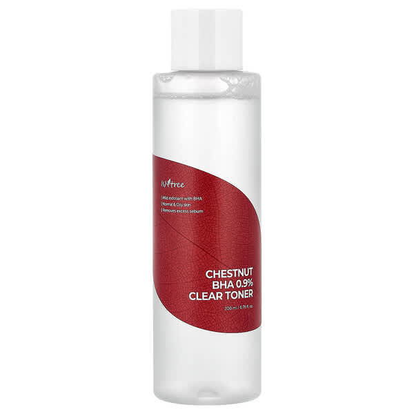 ISNtree, 체스넛 BHA 0.9% 클리어 토너, 200ml(6.76fl oz)