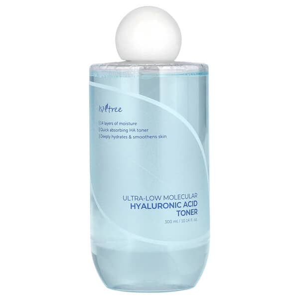 ISNtree, Tónico con ácido hialurónico de peso molecular ultrabajo, 300 ml (10,14 oz. líq.)