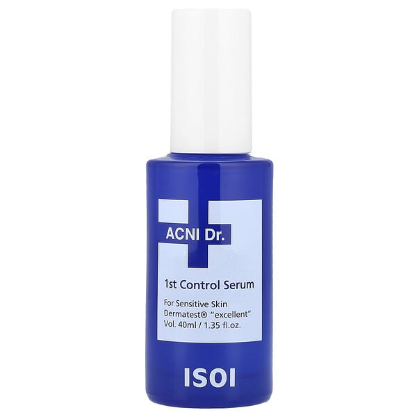 isoi, ACNI Dr. 1st Control Serum, För känslig hud, 40 ml