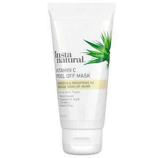 InstaNatural, Отшелушивающая косметическая маска с витамином C, 60 мл (2 жидк. Унции)