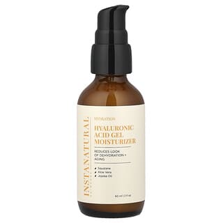 InstaNatural, Gel hidratant cu acid hialuronic, 60 ml
