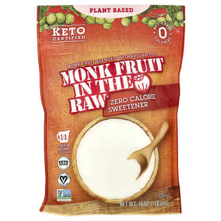 In the Raw, Monk Fruit In The Raw®, Zero Calorie Sweetener, 16 oz (454 g)