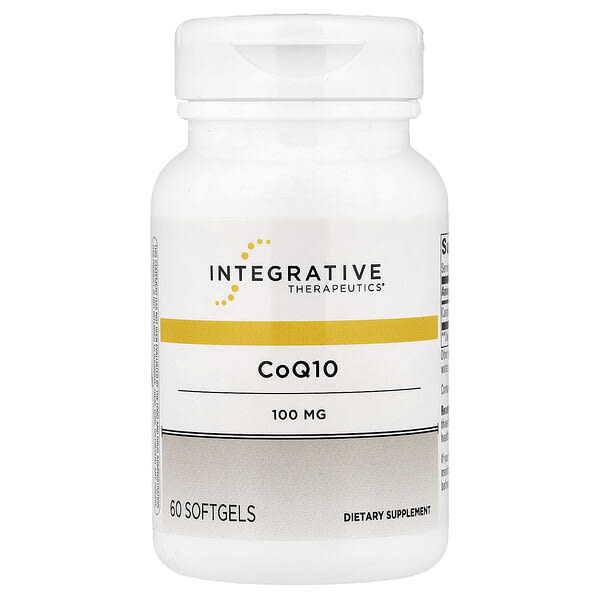 Integrative Therapeutics, CoQ10, 100 mg, 60 Softgels — product photo 1