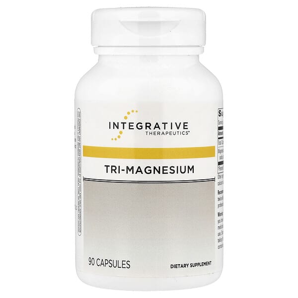 Integrative Therapeutics, Tri-Magnesium, 90 Capsules (300 mg per Capsule) — product photo 1