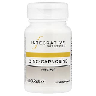 Integrative Therapeutics, Carnosina de zinc, 60 cápsulas