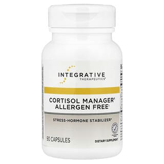 Integrative Therapeutics, Cortisol Manager® без аллергенов, 90 капсул