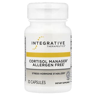 Integrative Therapeutics, Cortisol Manager®, Sin alérgenos, 30 cápsulas