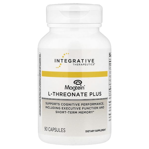 Integrative Therapeutics, Magtein® L-Threonate Plus, 90 Capsules — product photo 1