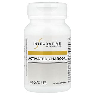 Integrative Therapeutics, Activated Charcoal, 100 Capsules (280 mg per Capsule)