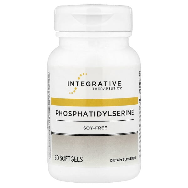 Integrative Therapeutics, Phosphatidylserine, 60 Softgels (100 mg per Softgel) — product photo 1