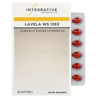 Integrative Therapeutics, Lavela WS 1265™, 60 Softgels (80 mg per Softgel)