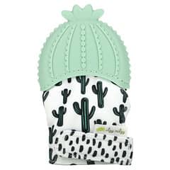 itzy ritzy, Itzy Mitt, Food Grade Silicone Teether, 3+ Months, Cactus, 1 Teether