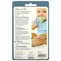 itzy ritzy, Itzy Mitt, Food Grade Silicone Teether, 3+ Months, Sloth, 1 Teether