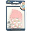 Itzy Mitt, Food Grade Silicone Teether, 3+ Months, Light Pink Unicorn, 1 Teether