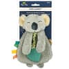 Itzy Lovey, Plush Lovey with Silicone Teether, 0+ Months, Koala, 1 Teether