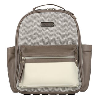 itzy ritzy, Itzy Mini, Diaper Bag Backpack with Changing Pad, Vanilla Latte, 1 Bag