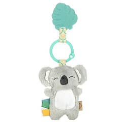 itzy ritzy, Itzy Pal, Plush Pal with Silicone Teether, 0+ Months, Koala, 1 Teether