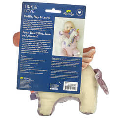 itzy ritzy, Link & Love, Activity Plush com Mordedor, 0+ Meses, Estacas, 1 Mordedor