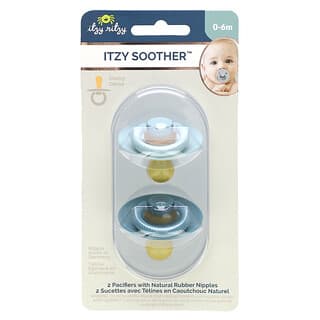 إتزي ريتزي‏, لهاية من Itzy مع حلمات مطاطية طبيعية ، للأطفال من عمر 0-6 أشهر ، لهاية المرفأ والساحل ، لهاية 2