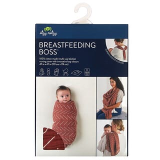 itzy ritzy, Breastfeeding Boss, Nursing Cover Closure, Mud, 1 Count