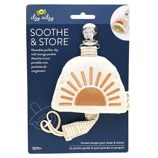 إتزي ريتزي‏, Soothe & Store, Pacifier Clip, 0m+, 1 Clip