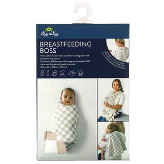 itzy ritzy, Breastfeeding Boss, Nursing Cover Closure, Checkerboard , 1 Count