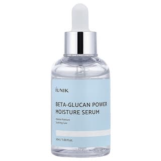 iUNIK, Sérum humectante potente con beta-glucanos, Para piel seca y sensible, 50 ml (1,69 oz. líq.)
